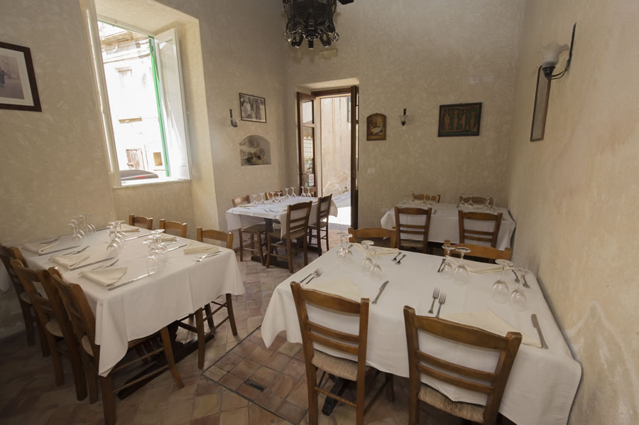 Sala colazione delle Camere da Cecé